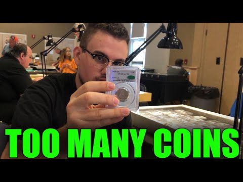 We bought TOO MANY COINS at this Texas Coin Show!