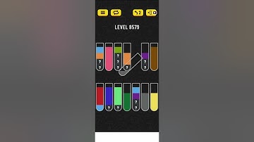 water sort puzzle level 8579