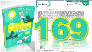 Mes apprentissages en français 6 p:169