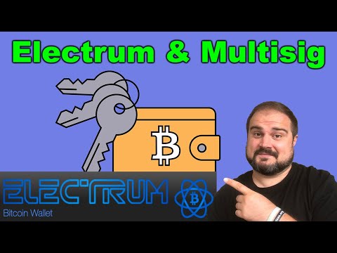 Electrum Wallet Tutorial Basic Setup Multisig 