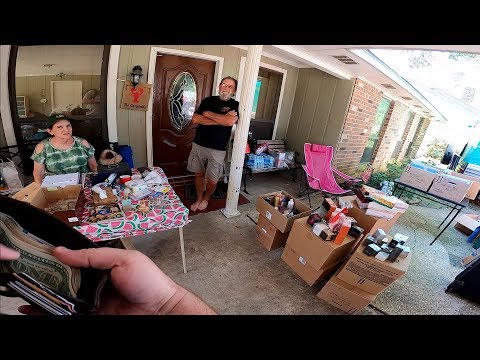 They LOVE when I ask this at GARAGE SALES