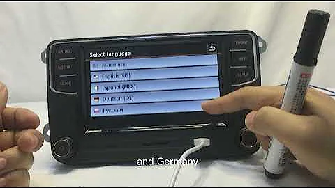 RCD360 NONAME Four Languages. RCD330 RCD360 Language