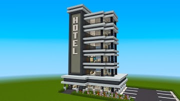 How to Build a HOTEL in Minecraft! (#2)