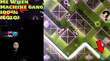 ME WHEN MACHINE GANG 100% (solo, VOLUME WARNING)
