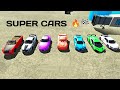 ColourFull Cars 🚗 Vs Jumping Challenge 🔥.#cars #car #challenge #jump #carstunt