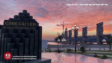 Cống Cái Lớn - Cống ngăn mặn lớn nhất Việt Nam | Kiên Giang News