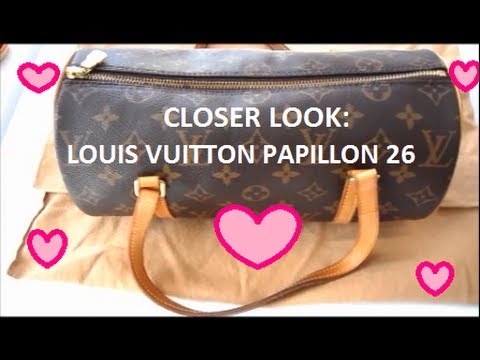 Louis Vuitton Monogram Papillon 26 Closer Look! 
