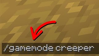 New Gamemode In Minecraft