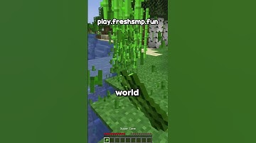 I REALLY needed Money! #minecraft #freshsmp #shorts