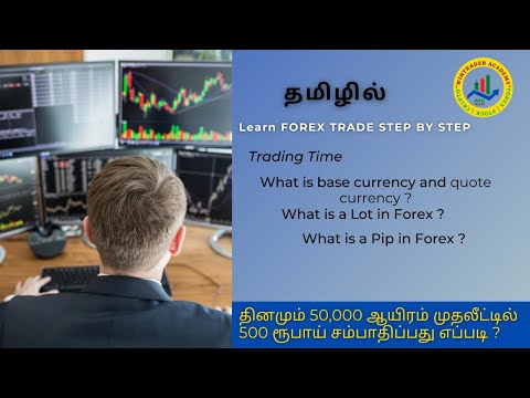 Forex Trading Basic – Trading Session, LOT size, Base currency & Quote Currency, PIP