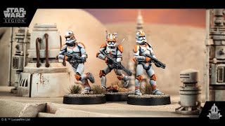 How to get started in Star Wars Legion with GAR Faction.  (part 3)