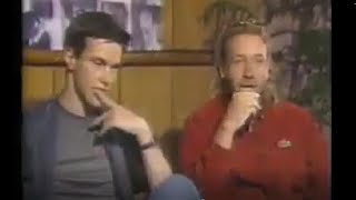 New Order & Jonathan Demme interview clips MTV News 1985