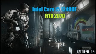 Battlefield 4 - Intel Core i5 12400F / RTX 2070 - Zavod 311