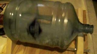 Mark I Rock Tumbler _ 5 Gallon Water Cooler Jug
