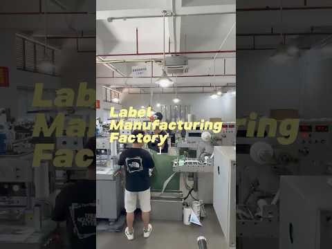 The Secret to Labels That LAST Inside a Modern Labeling Factory labelingmachine machine