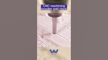 CNC machiningwooden wall clock