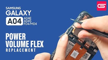 Samsung Galaxy A04 Power Volume Flex Replacement | A04e | M04 | F04