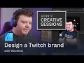 Designing a professional twitch brand in affinity with sam woodhall