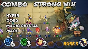 Top Combo Hyper Gord Biji Mage + Elementalist + Buss Skill 3 !! | Magic Chess