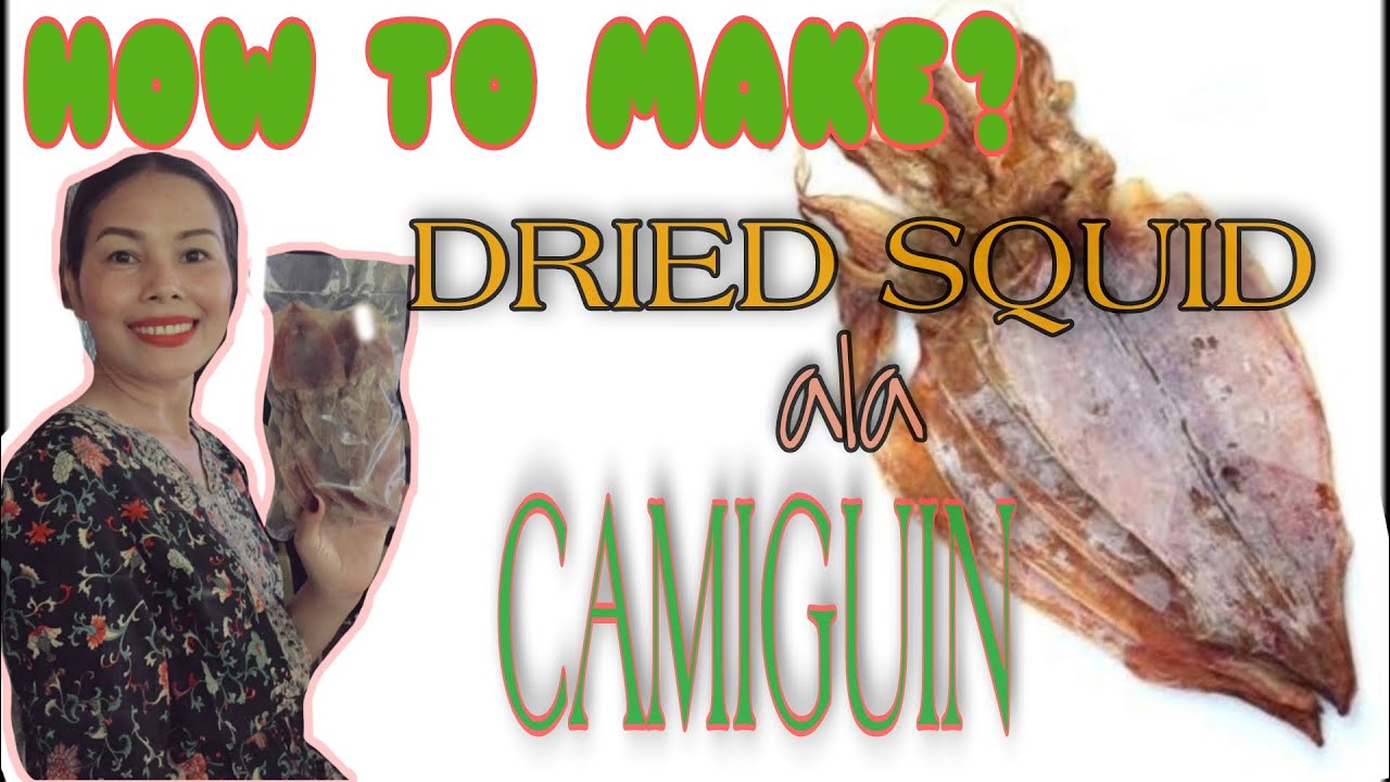 How To Make Dried Squid Ala Camiguin (With English Subtitle) | Non Salty And Crispy #Shorts