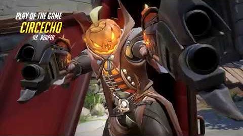 Reaper Play of the Game - Overwatch - Sextuple kill - 4k gaming