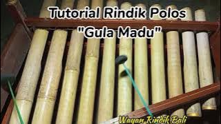 Rindik Bali //Tutorial Polos //Gula Madu// Rindik Penyejuk Hati Terbaru@Wayan Rindik Bali