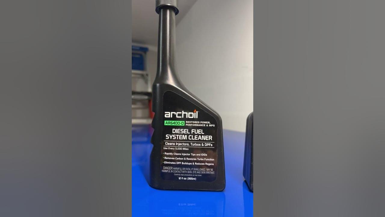 Archoil AR6400D Diesel Fuel Additive Clean DPF Filter YouTube