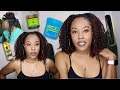 FULL WASH DAY ROUTINE WITH NEW & SLEPT ON NATURAL HAIR PRODUCTS | FRIZZ FREE WASH AND GO