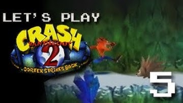 Crash Bandicoot 2 [HD] 100% Playthrough part 5 (Level 5 - Crash Dash)