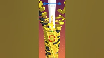 Stack ball all levels walkthrough gameplay iOS android level 73