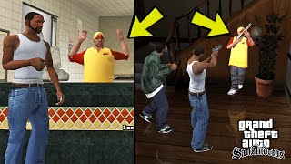 GTA SAN ANDREAS 'IN İLK GÖREVİNDE Kİ BU DETAY HERKESİN GÖZÜNDEN KAÇMIŞ !?