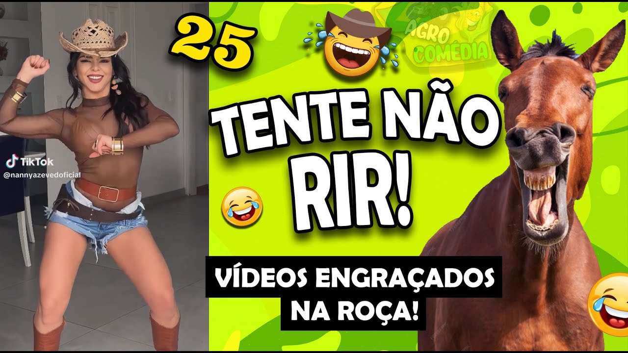 TENTE NÃO RIR: MELHORES VÍDEOS ENGRAÇADOS NA ROÇA - 25🤣 #videosengracados  #tentenaorir #viral