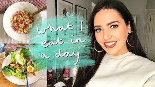 WHAT I EAT IN A DAY!