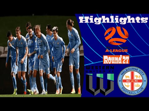 Western United vs Melbourne City 1-3 Highlights All Goals Hyundai A-League 19.08.2020