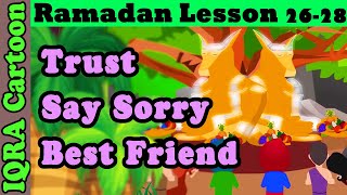 Ramadan Lessons #26-28 Compilation 7 | IQRA Cartoon | Islamic Cartoon