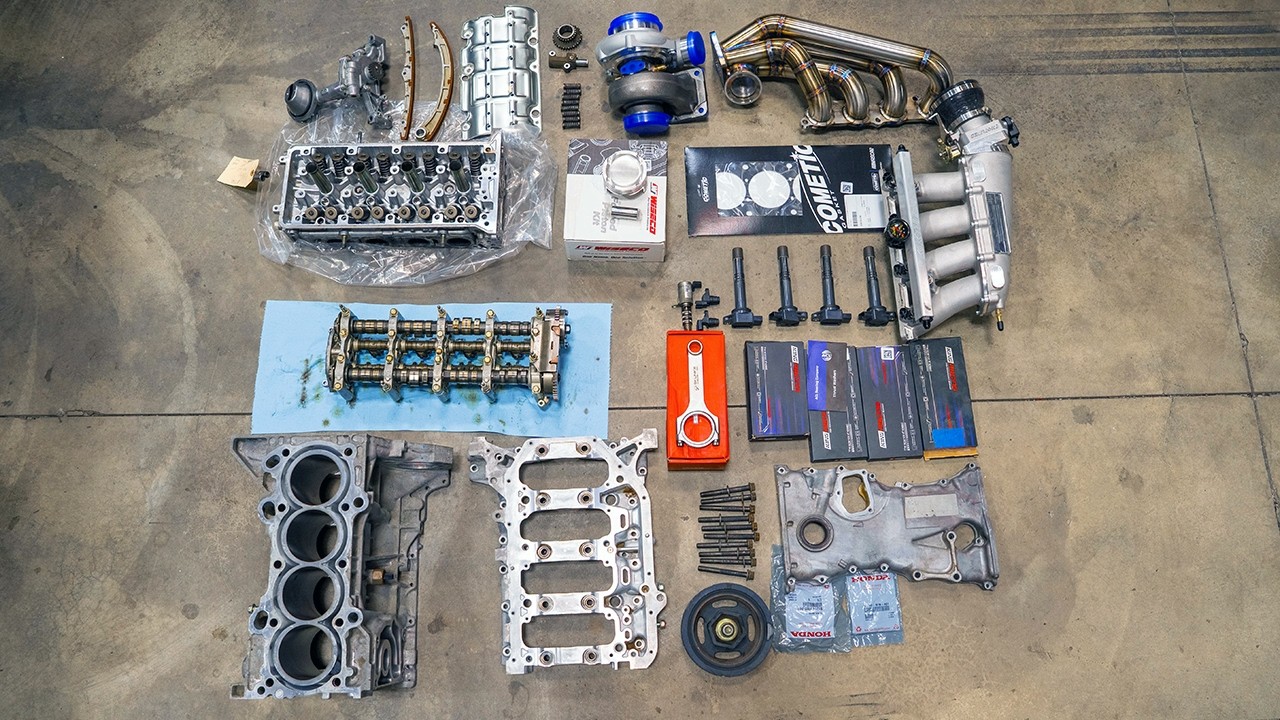 BUILDING A 600WHP HONDA ENGINE FROM SCRATCH | ASMR - YouTube