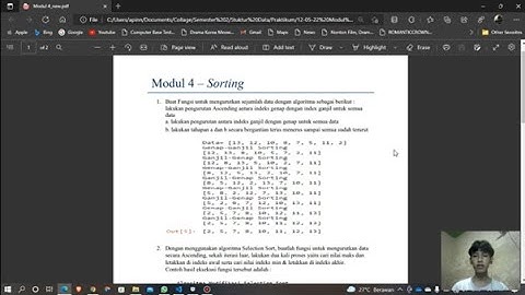 ASISTENSI MODUL 4 | Praktikum Struktur Data Kelas D