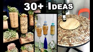 Wine Cork Crafts and DIY Decorating Projects - Addicted 2 Decorating®