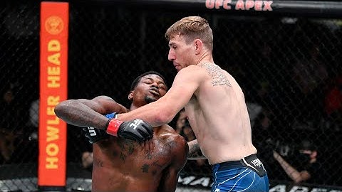 Kevin Holland KNOCKS HIMSELF OUT with HEADBUTT against Kyle Daukaus 