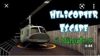Granny chapter 2 helicopter escape in 6 minutes...