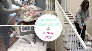 ULTIMATE CLEAN WITH ME POST CHRISTMAS - UNBOX A NEW TOY WITH ME 2019