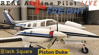 Managing the Turbo Charged Grand Duke | Real Pilot | Freight Dog Flying | #msfs2020 #justflight #b60