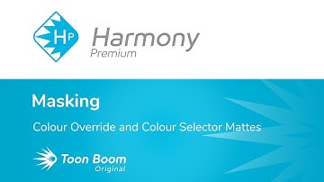 How to Use Colour Override and Colour Selector Mattes with Harmony Premium