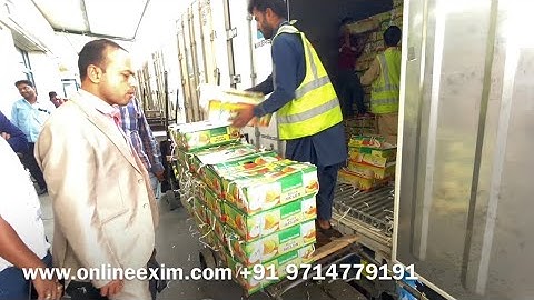 Do you know what is Inside of 40ft Refer Container Live de stuffing, how to do #Packing for #Export