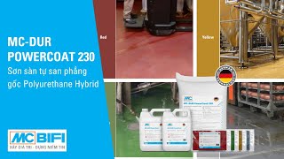 Mc-Dur Powercoat 230 Vữa Phủ Sàn Bền Vững Với Nhiều Màu Sắc Lựa Chọn