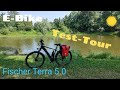 Fischer Terra 5.0 E-Bike / erste Test-Tour / neue Taschen 🚵 Velpker -Schweiz / Oebisfelde