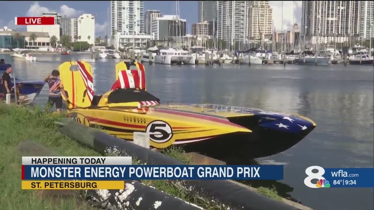 Adrenaline-Packed Powerboat Racing Thrills St. Pete in Monster Energy ...