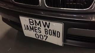 Legendary James Bond 007 BMW 750iL - Metal Saw - Tomorrow Never Dies