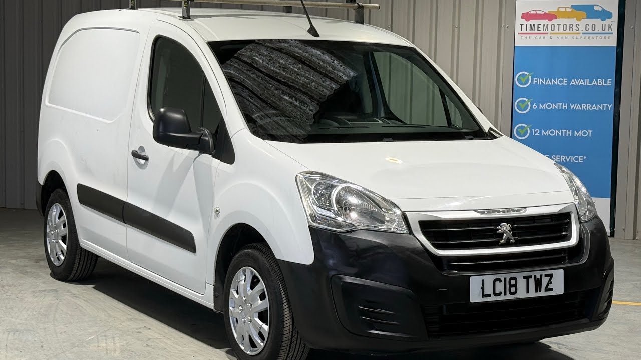 Peugeot Partner 1.6 BlueHDi 854 Professional Panel Van 5dr Diesel Manual L1 - HD VIDEO APPRAISAL