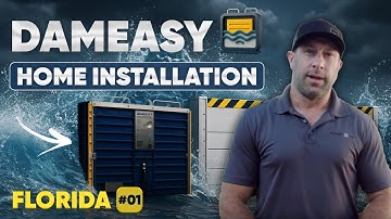 DamEasy - How we Protect a Home from Flooding | DamEasy Flood Barrier Installation - #01